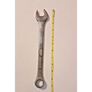 Evercraft 7/8 Combination Wrench 11 Inch Drop Forged Chrome Vanadium Steel USA
